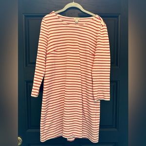 Striped J. Crew Knee-length Dress